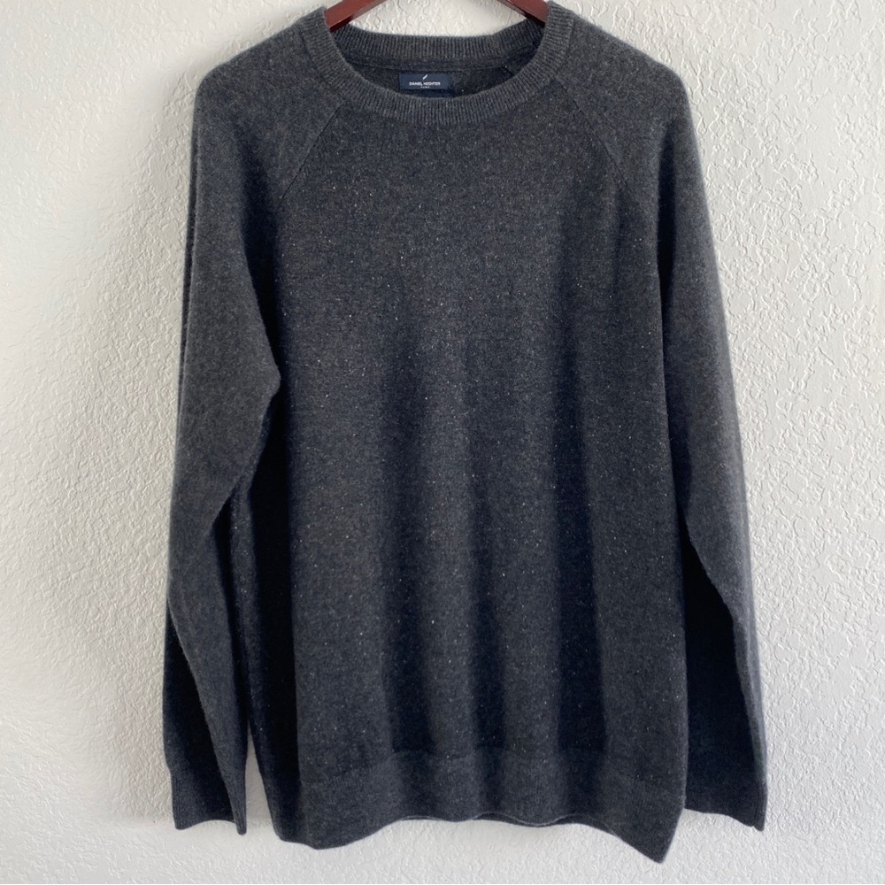 Daniel Hechter Paris 100% 2 Ply Cashmere Gray